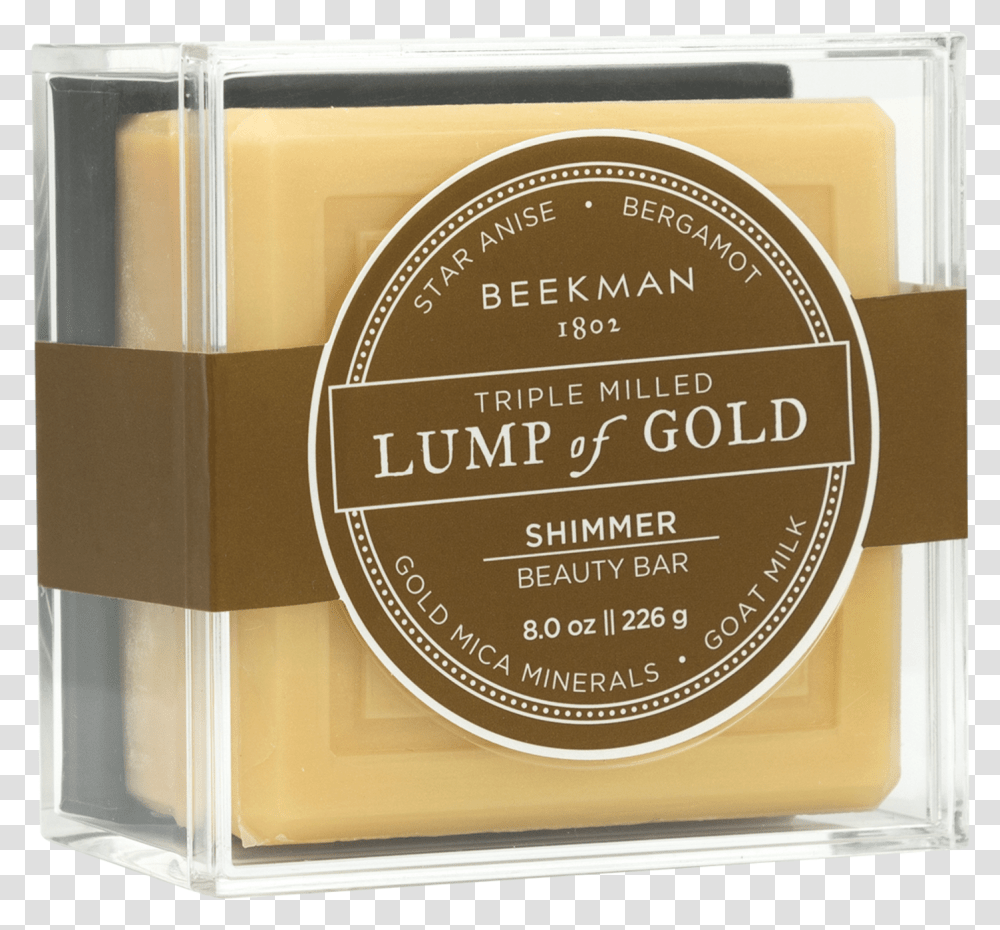 Lump Of Gold Bar Soap Rancho Relaxo Soap, Label, Text, Cosmetics, Bottle Transparent Png