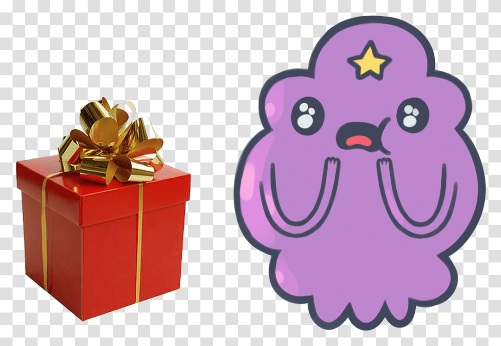 Lumpy Space Princess Lsp Found A Gift Adventure Time Chibi Adventure Time Lsp Transparent Png