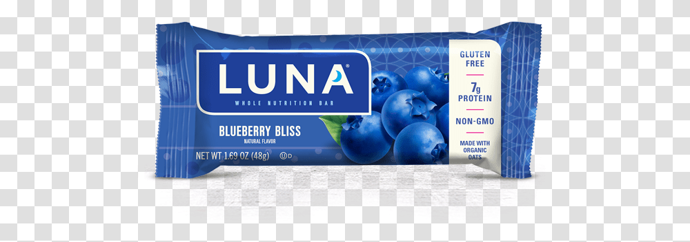 Luna Bar Nutz Over Chocolate, Plant, Fruit, Food, Blueberry Transparent Png