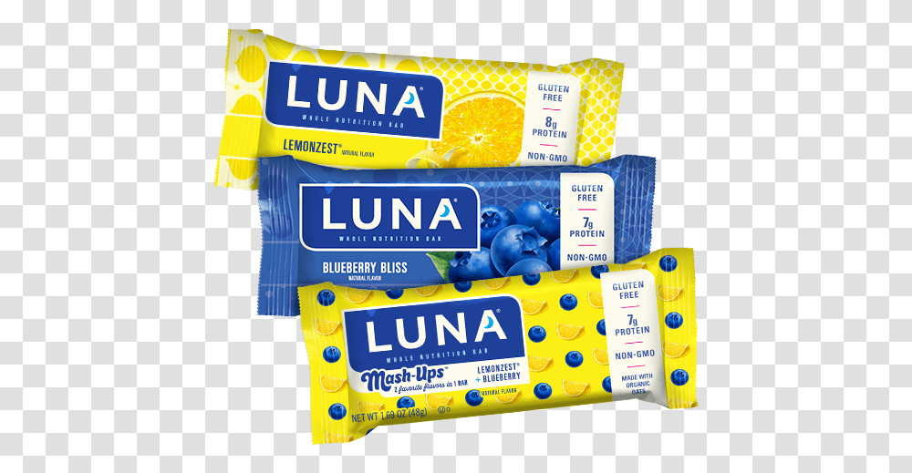 Luna Bars, Gum Transparent Png