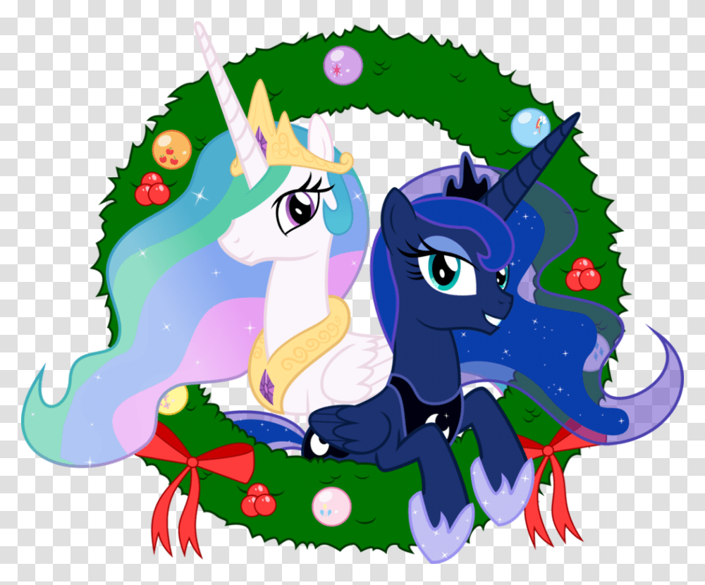 Luna Clipart My Little Pony Friendship Is Magic Princess Celestia, Floral Design, Pattern, Tree Transparent Png