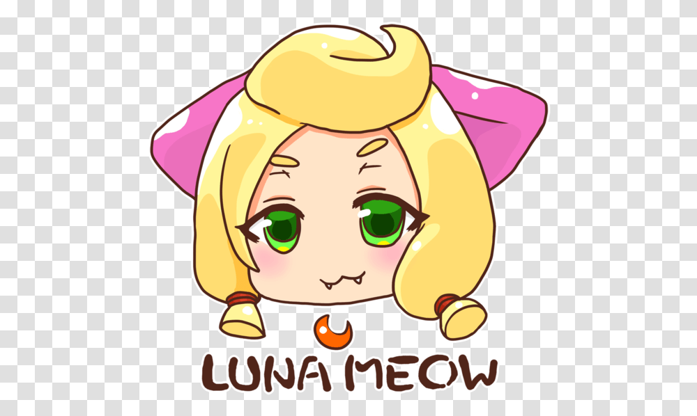 Luna Meow, Apparel, Food, Hat Transparent Png