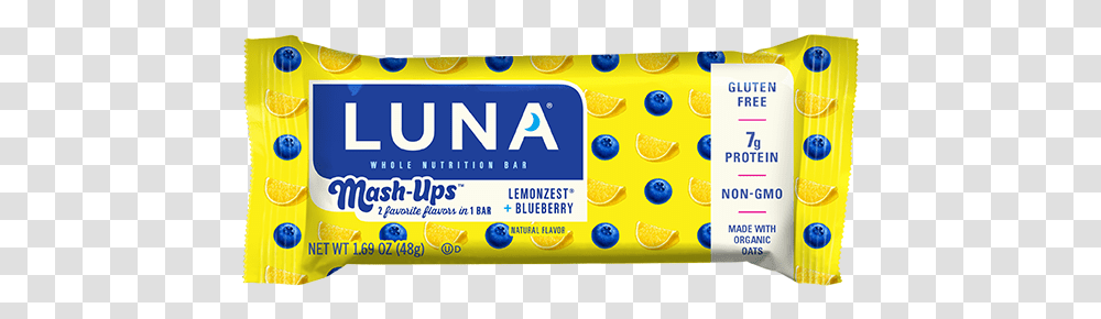 Luna Someday Is Now Equality Can't Wait For Luna Bar Lemon Blueberry, Plant, Text, Food, Citrus Fruit Transparent Png