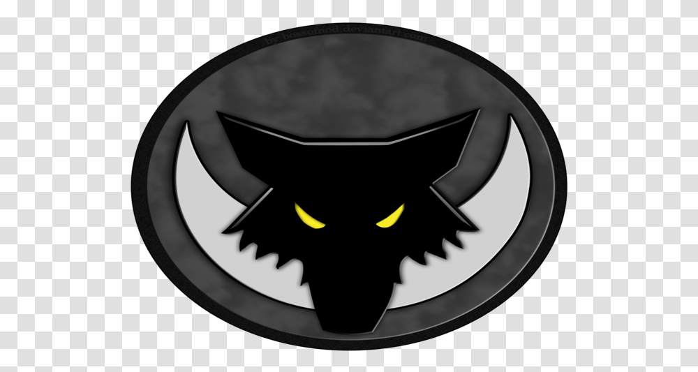 Luna Wolves Logos And Shoulder Pads Luna Wolves Logo, Symbol, Emblem, Batman Logo, Pillow Transparent Png