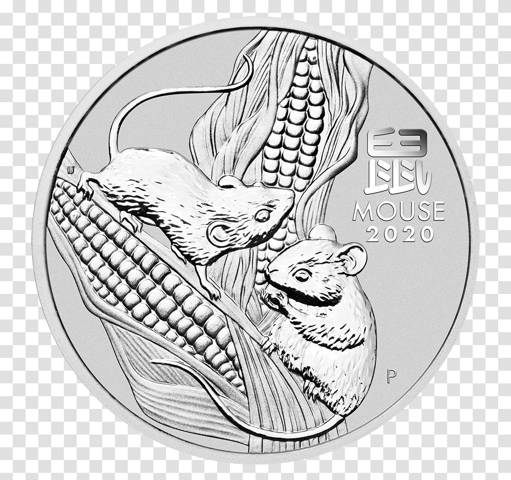 Lunar 2020 Perth Mint, Coin, Money, Snake, Reptile Transparent Png