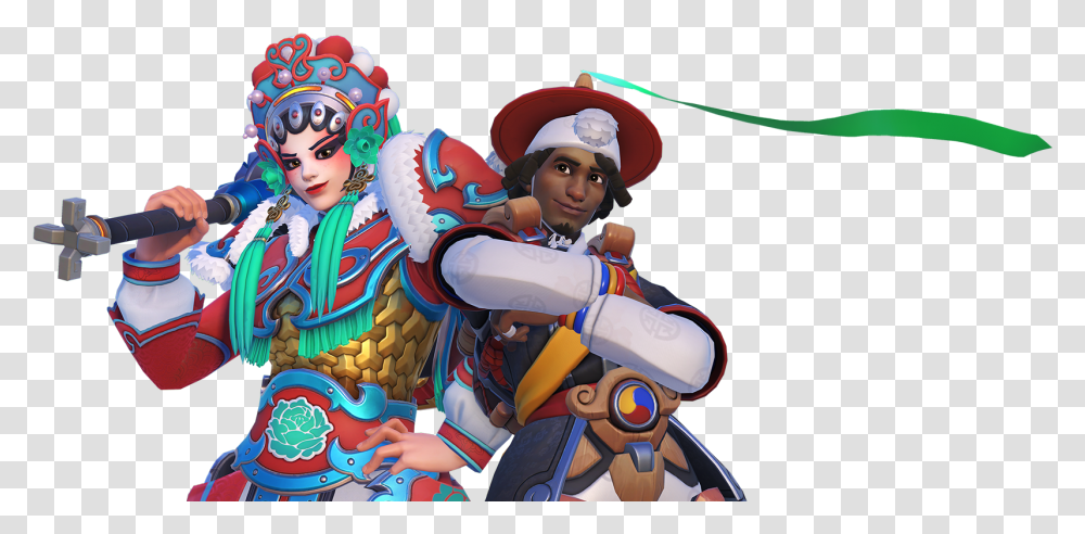 Lunar New Year Overwatch Overwatch Lunar New Year 2020 Skins, Costume, Person, Human, Crowd Transparent Png