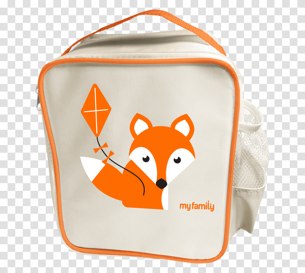 Lunch Bag My Family Backpack Foxy, Luggage, First Aid, Bird, Animal Transparent Png