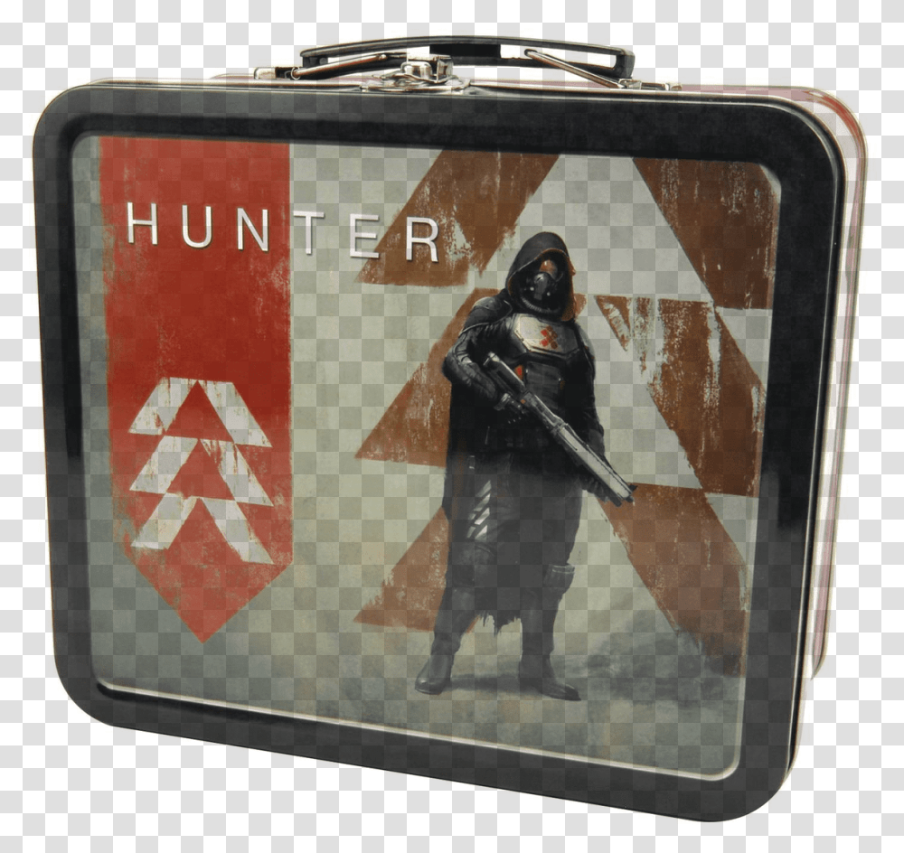 Lunch Box Destiny Hunter Guardian New Dstl207 Darth Vader, Person, Symbol, Logo, Emblem Transparent Png