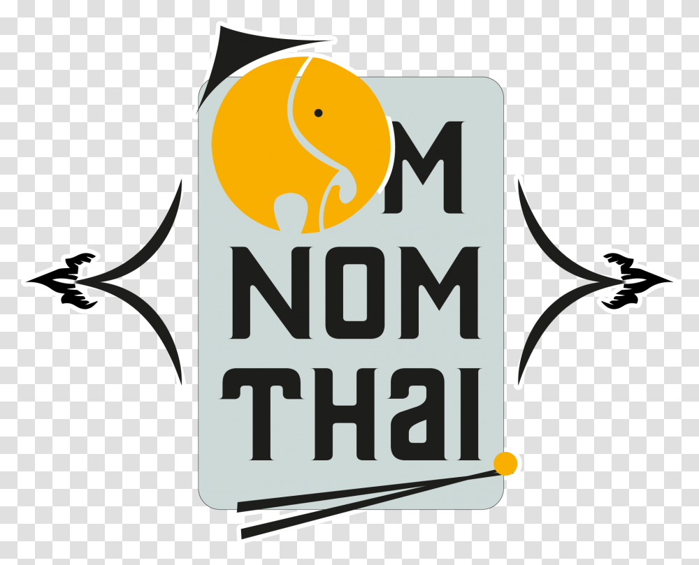 Lunch Menu Om Nom Thai Food Truck, Label, Advertisement, Poster Transparent Png