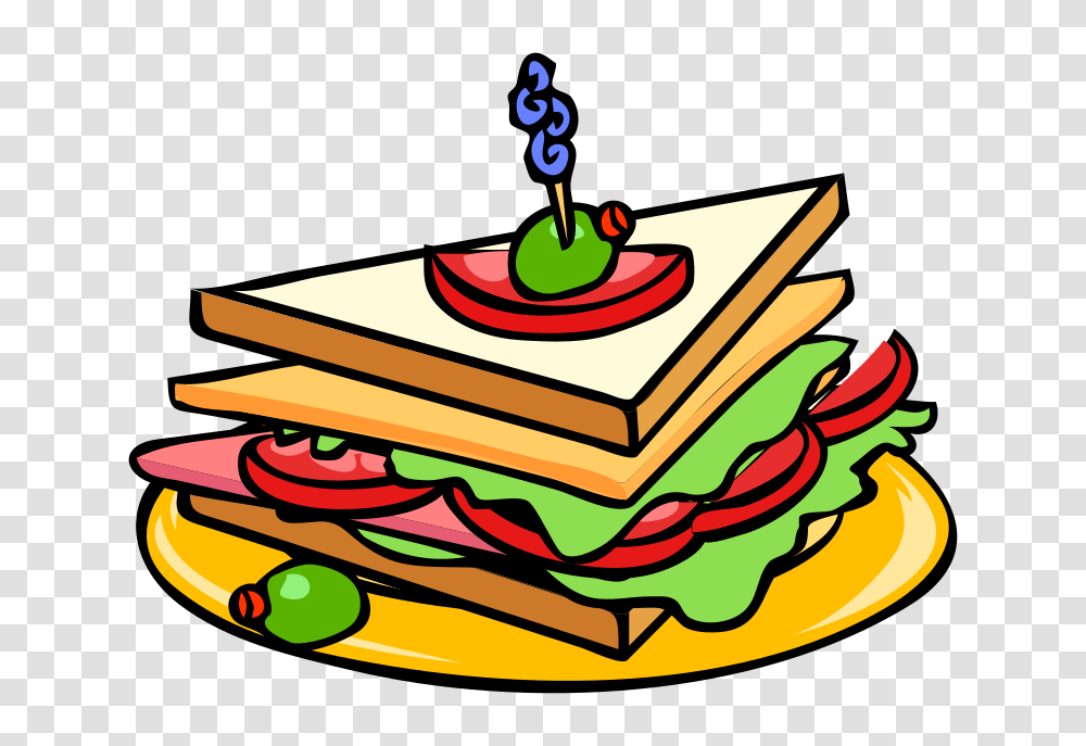 Lunch Sandwich Clipart Explore Pictures, Birthday Cake, Dessert, Food Transparent Png