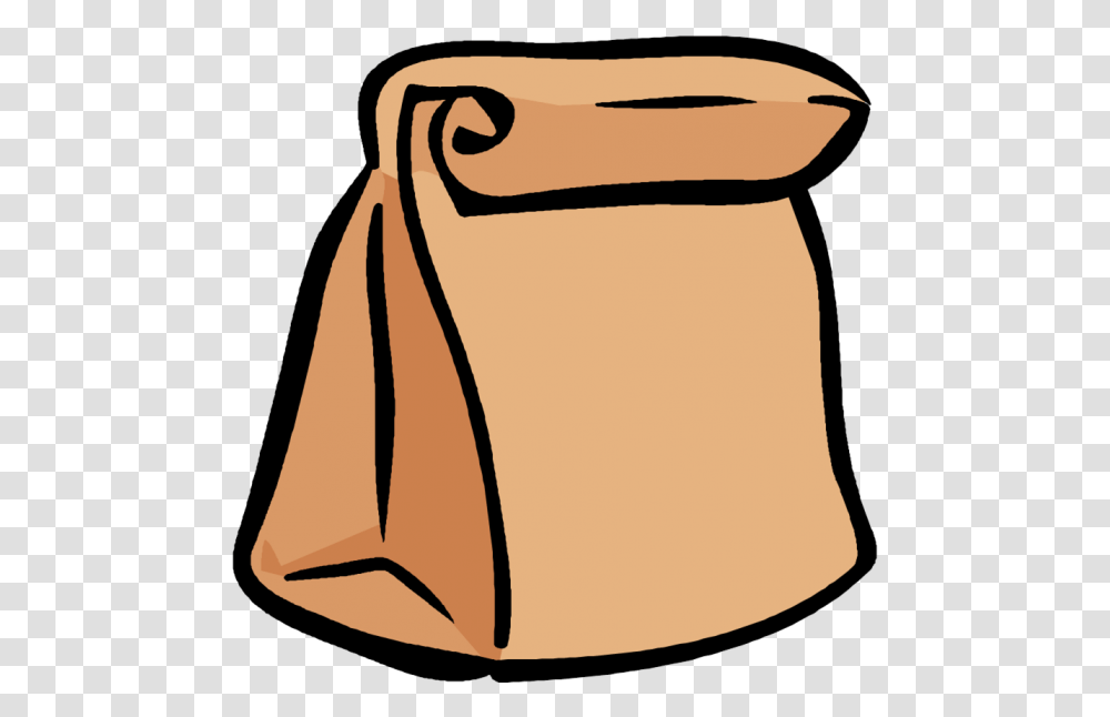 Lunch, Scroll, Bag, Sack Transparent Png