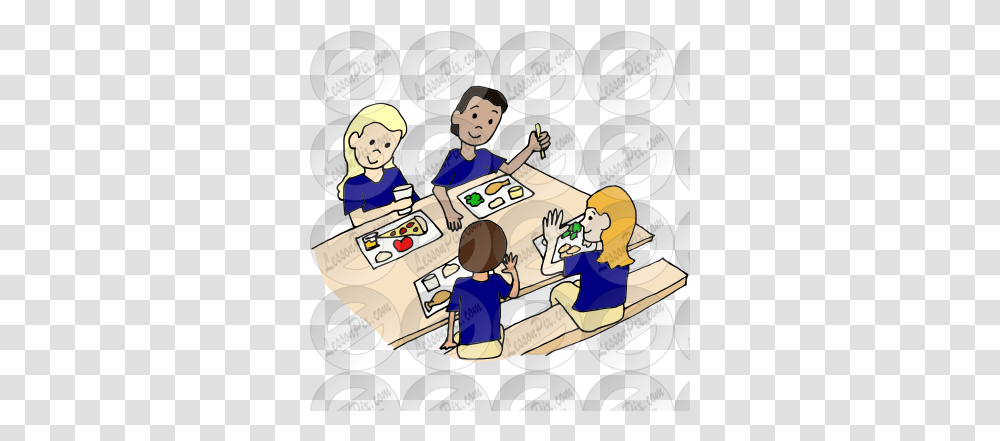 Lunch Table Picture For Classroom Therapy Use Great Conversation, Game, Text, Female, Video Gaming Transparent Png