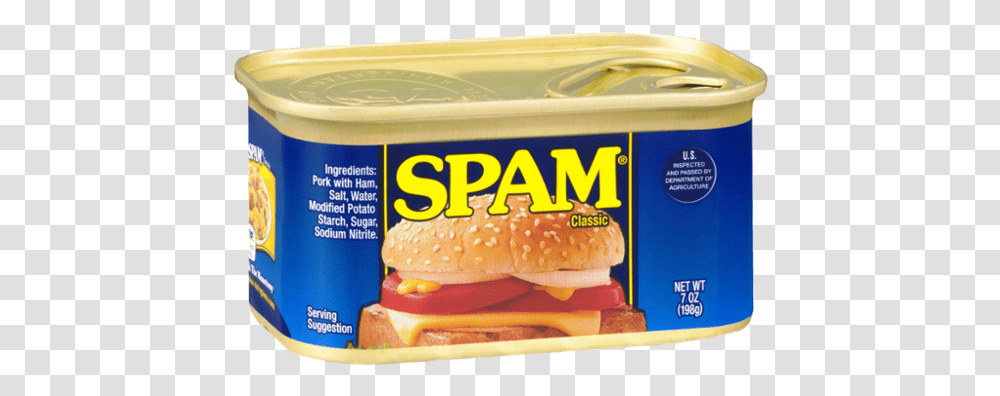 Luncheon Meat, Burger, Food, Tin, Can Transparent Png