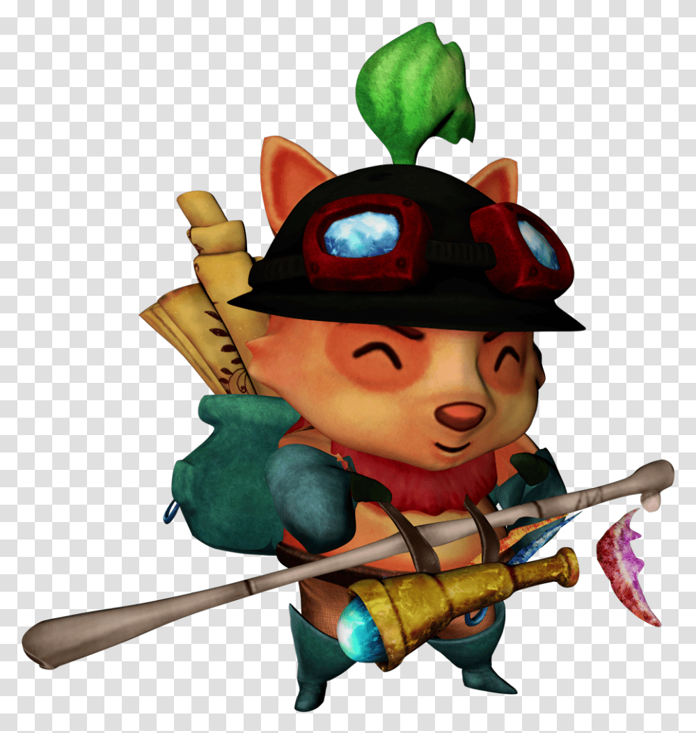 Luneta Teemo, Toy, Person, Human, Figurine Transparent Png