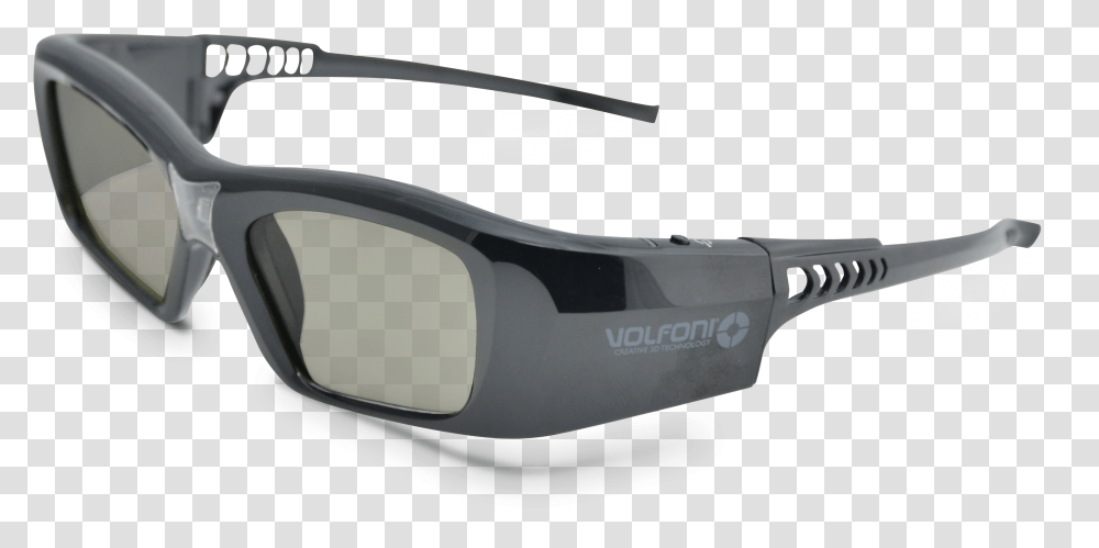 Lunettes 3d Volfoni Fit Dlp Link Plastic, Sunglasses, Accessories, Accessory, Goggles Transparent Png