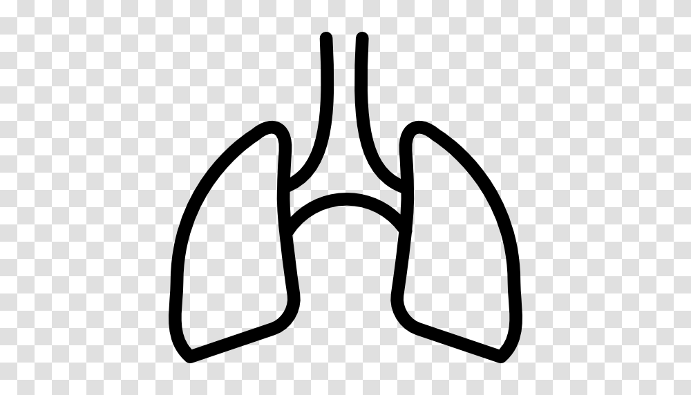 Lung Medical Human Body Body Silhouette Lungs Body, Stencil Transparent Png