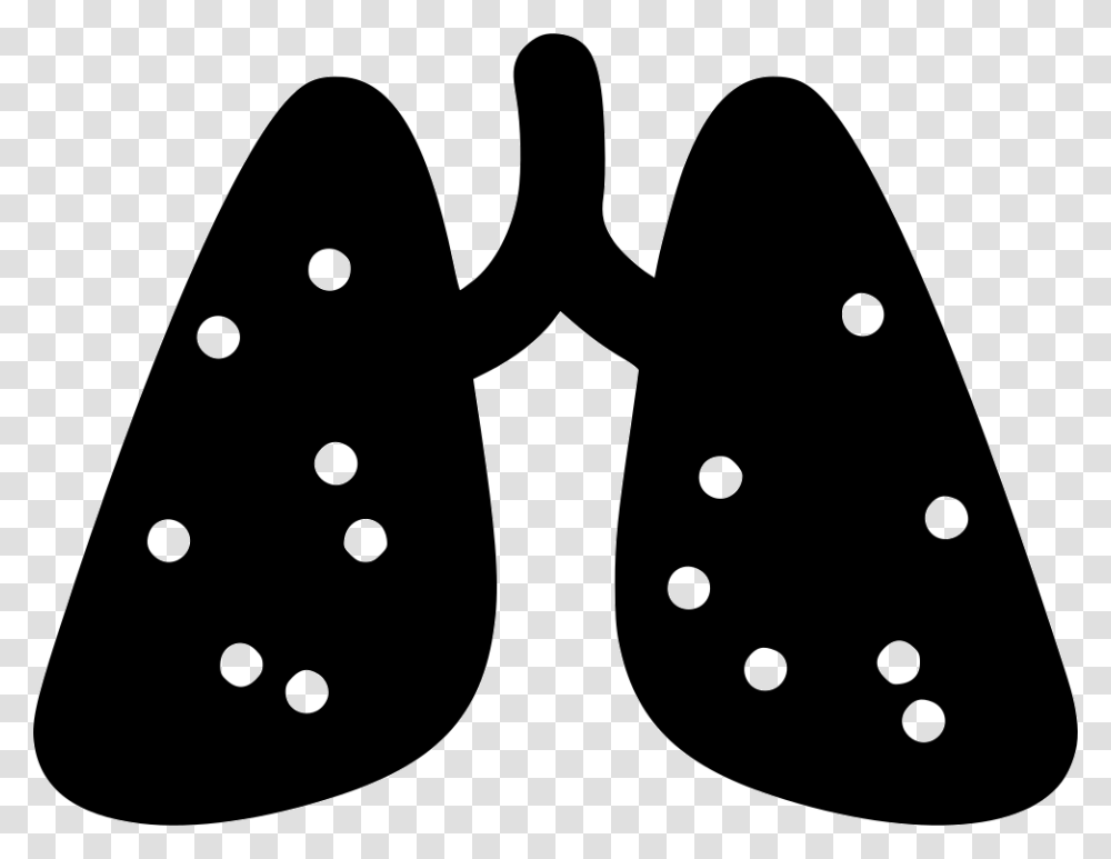 Lungs Cancer Lung Cancer Icon, Stencil, Polka Dot, Texture, Mustache Transparent Png