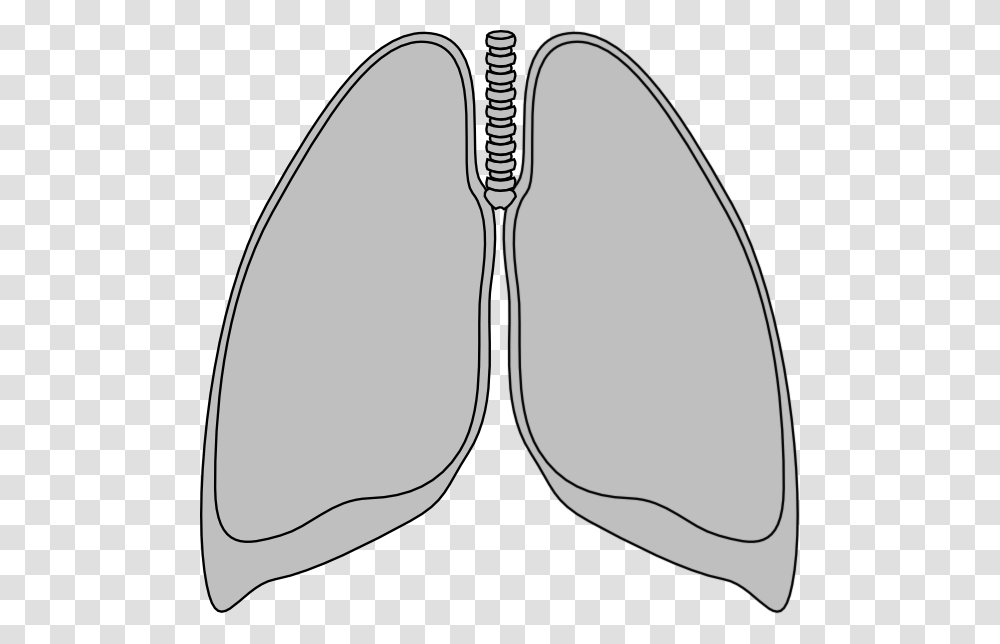 Lungs Clip Art Outline Of A Lung, Sunglasses, Soil, X-Ray, Plot Transparent Png
