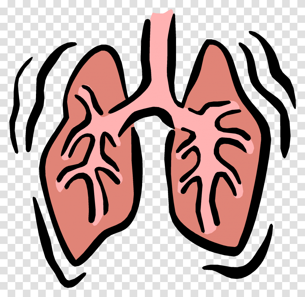 Lungs Clipart Animated Free For Clip Art Respiratory System, Clothing, Mouth, Teeth, Leisure Activities Transparent Png