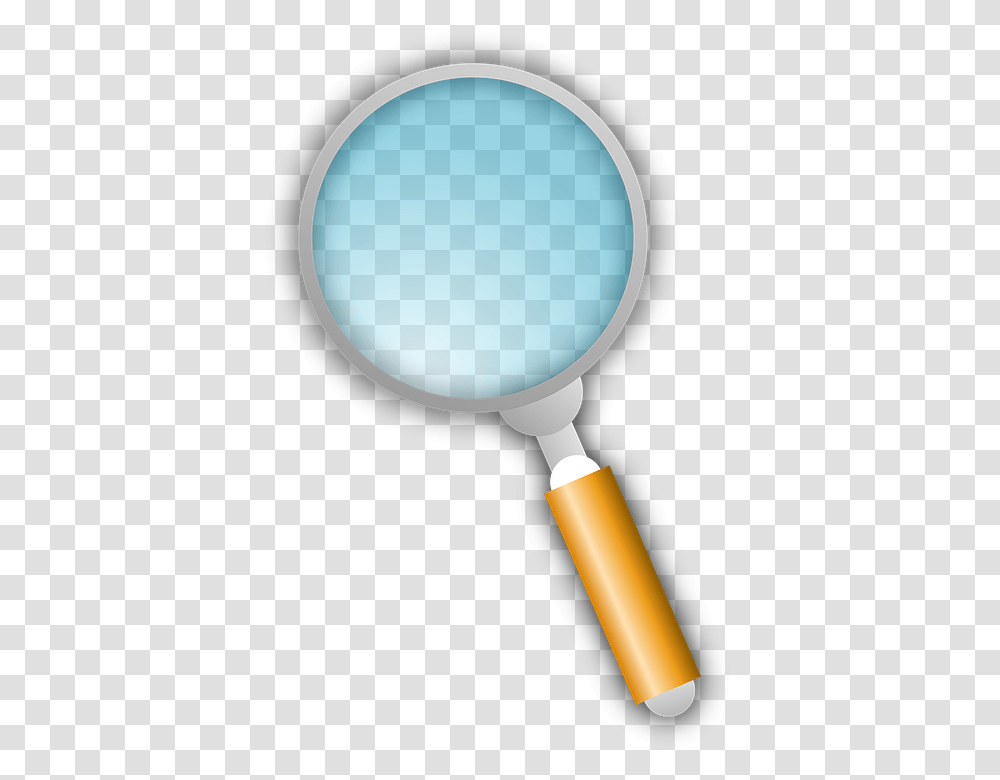 Lupa Transparente Bsqueda Espa Buscar Detectar Magnifying Glass Clipart, Lamp Transparent Png