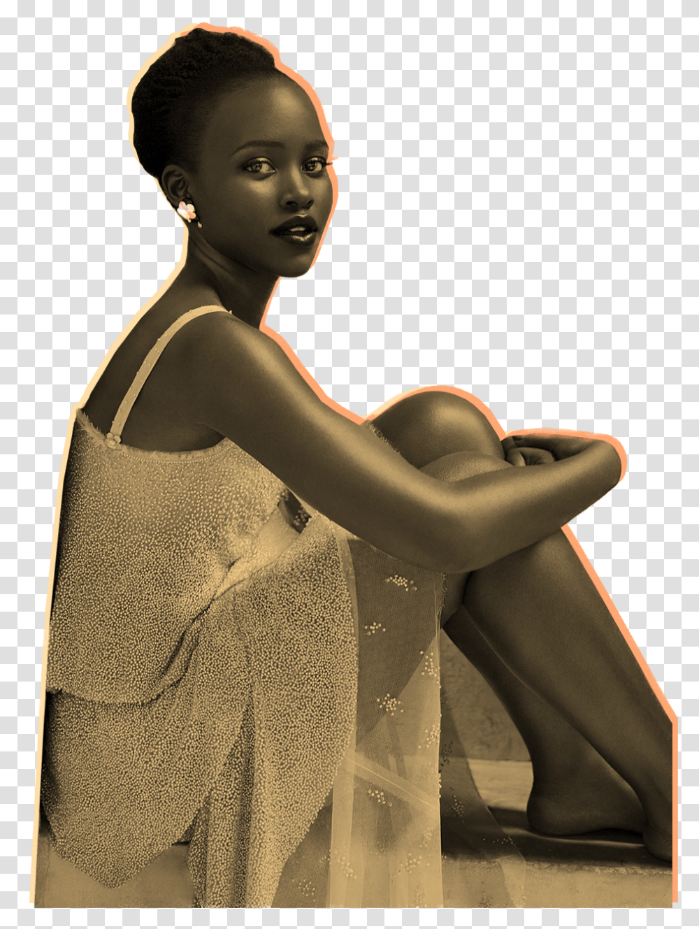 Lupita Nyongo, Apparel, Evening Dress, Robe Transparent Png