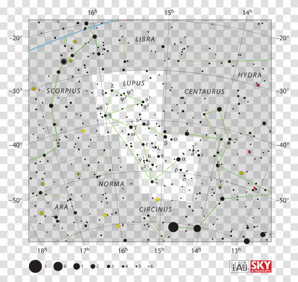 Lupus Constellation Wikipedia Canis Minor Star Map, Nature, Outdoors, Astronomy, Outer Space Transparent Png