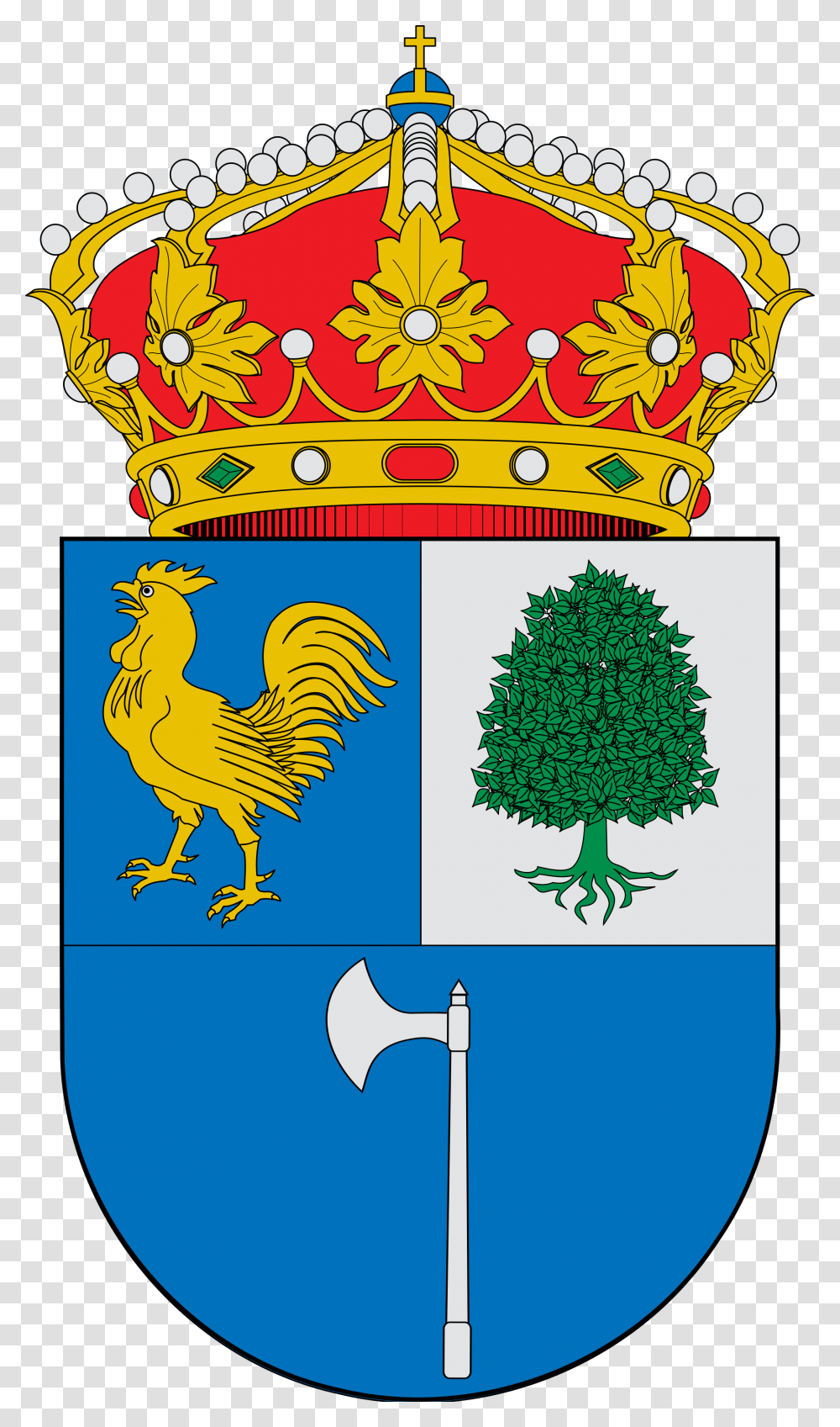Luque Escudo Download Spain Coat Of Arms Redesign, Accessories, Accessory, Jewelry, Chicken Transparent Png