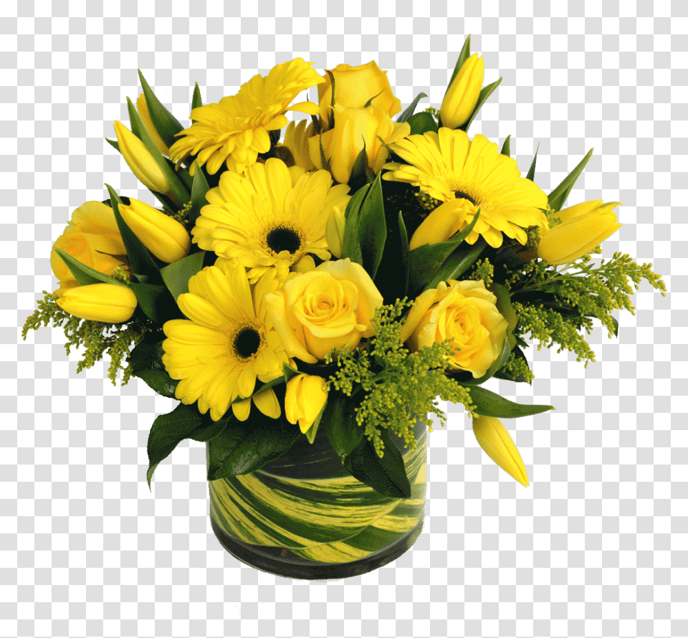 Luscious Lemon Bouquet Flower Bouquet, Plant, Flower Arrangement, Blossom, Rose Transparent Png