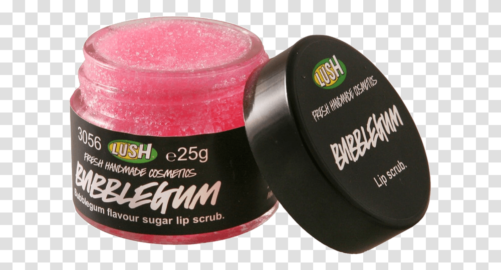 Lush Bubblegum Lipscrub Lushproducts Basic Freetoedit Lush Lip Scrub, Cosmetics, Face Makeup, Tape, Beer Transparent Png