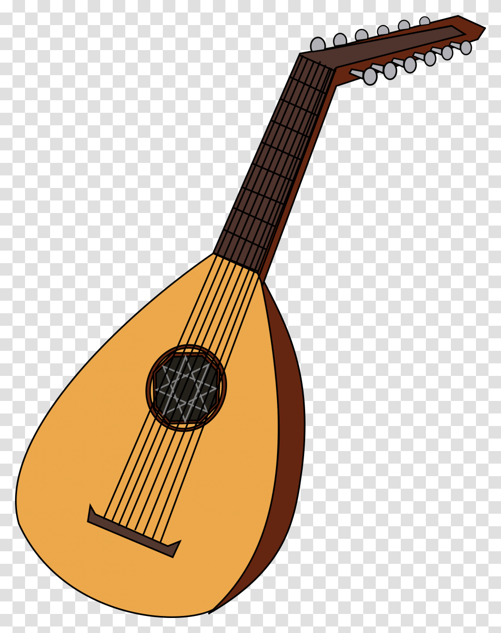 Lute 1 Clip Arts Oud Clipart, Musical Instrument, Sword, Blade, Weapon Transparent Png