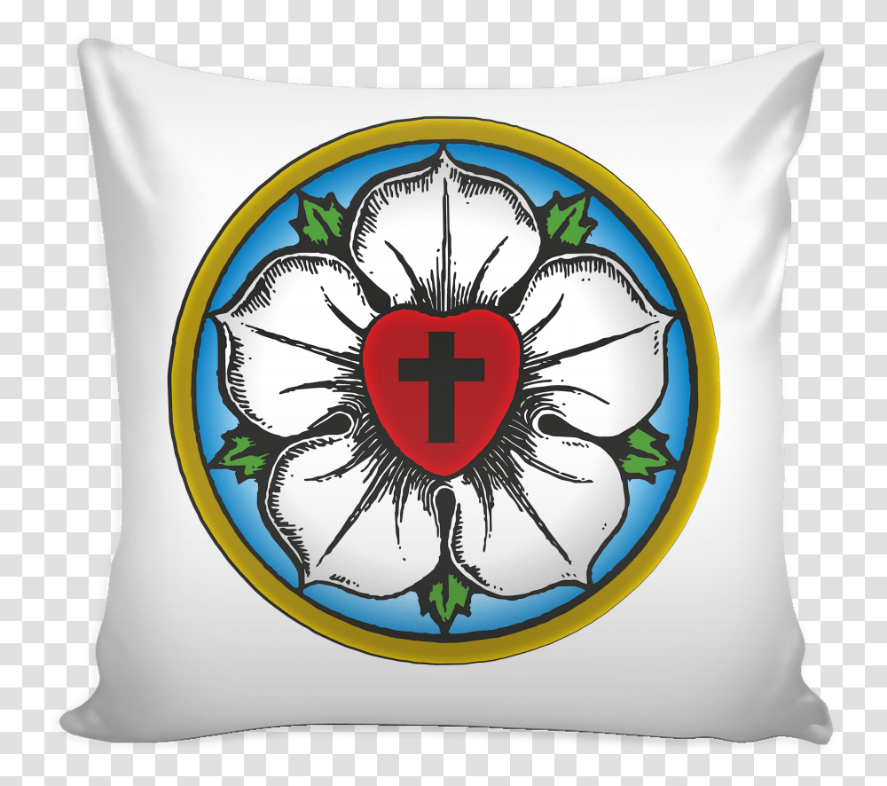 Luther Rose Decorative Throw Pillow Best Thought For Wife, Cushion, Flower, Plant, Blossom Transparent Png
