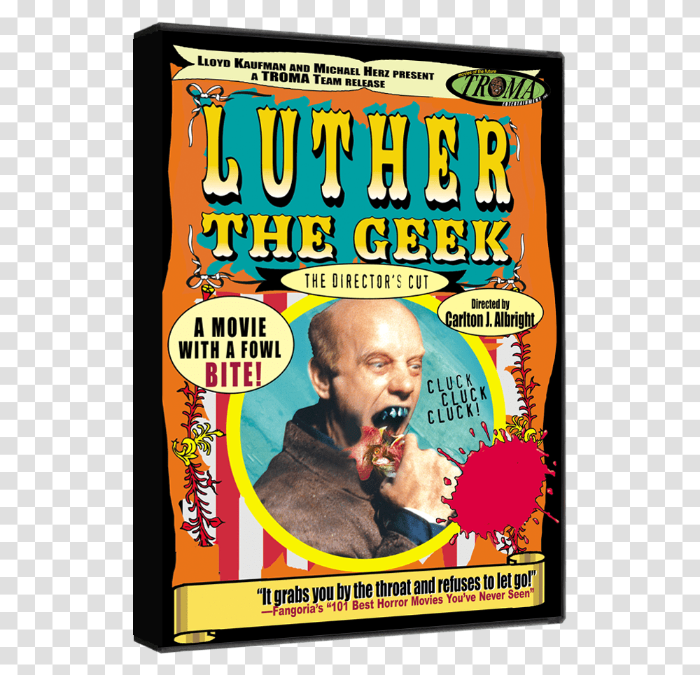 Luther The Geek Dvd, Poster, Advertisement, Flyer, Paper Transparent Png