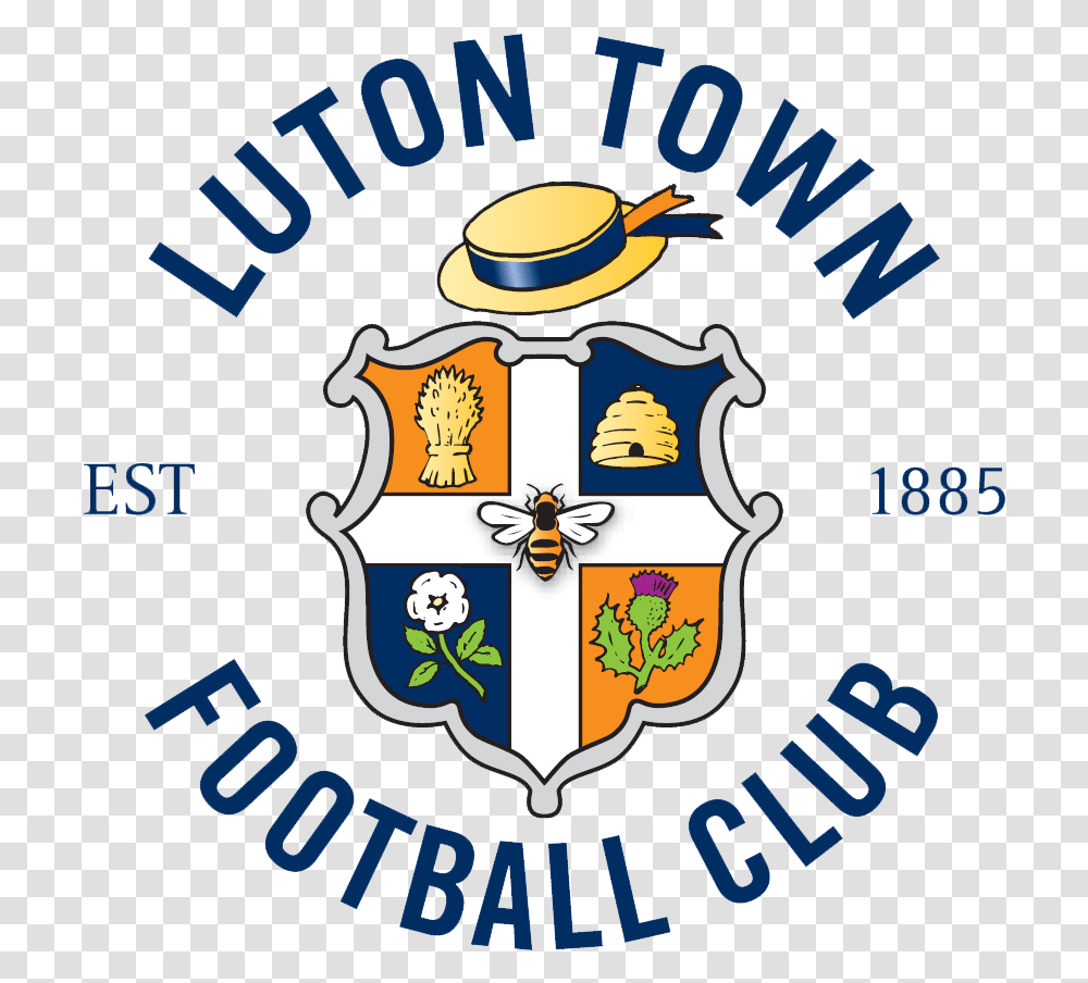 Luton Town F.c., Poster, Advertisement, Armor, Shield Transparent Png