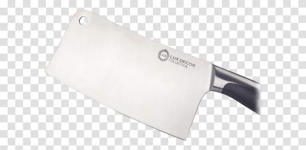 Lux Decor Cleaver Butcher Knife Halonix All Products, Weapon, Weaponry, Blade, Dagger Transparent Png
