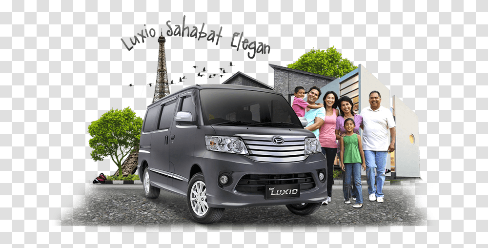 Luxio Compact Van, Person, Shoe, Vehicle, Transportation Transparent Png