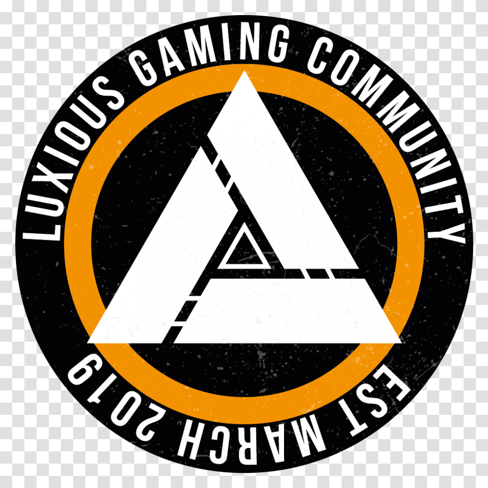 Luxious Gaming Community Pc - Battlefield Forums Emblem, Label, Text, Triangle, Symbol Transparent Png
