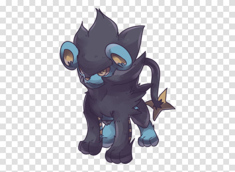 Luxray Mythical Creature, Toy, Mammal, Animal, Statue Transparent Png