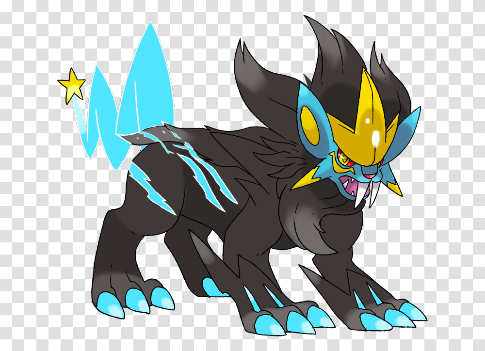 Luxray Shiny, Claw, Hook, Mammal, Animal Transparent Png