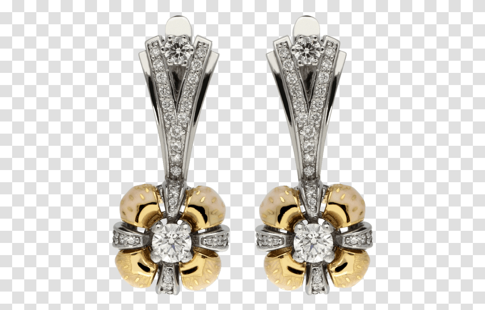 Luxurious Gold Earrings Earrings, Diamond, Gemstone, Jewelry, Accessories Transparent Png