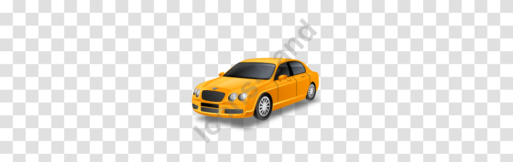 Luxury Car Yellow Icon Pngico Icons, Vehicle, Transportation, Taxi, Wheel Transparent Png