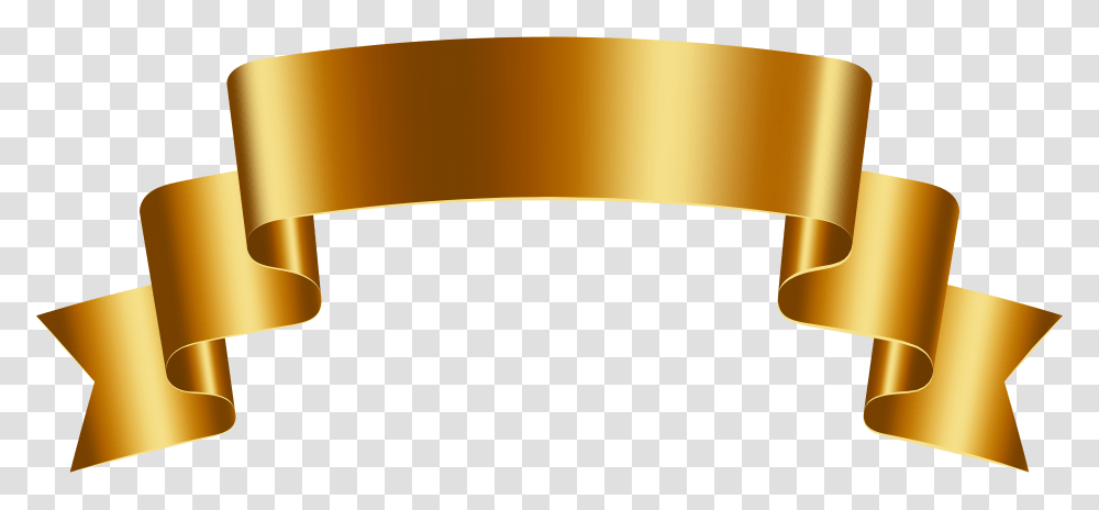 Luxury Golden Banner Free Clip Art Gallery, Axe, Tool, Scroll Transparent Png