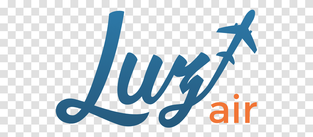 Luz Air Aviation Services Logo Text Calligraphy, Label, Handwriting, Alphabet, Word Transparent Png