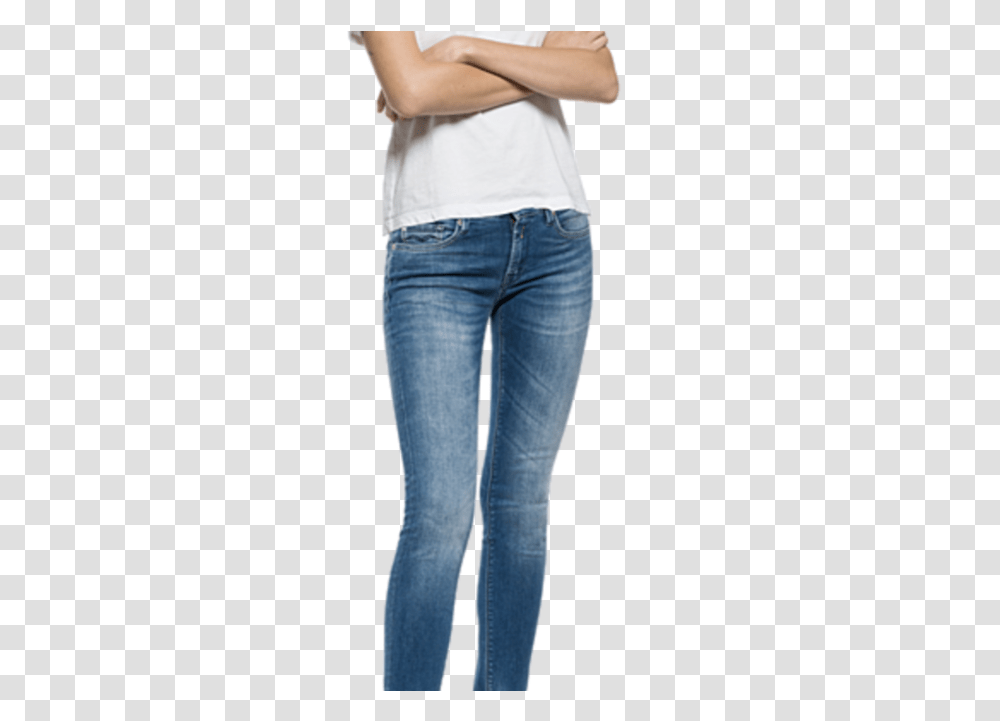 Luz Skinny Jeans Broken Twill Power Stretch Wx689 Pocket, Female, Person, Woman Transparent Png