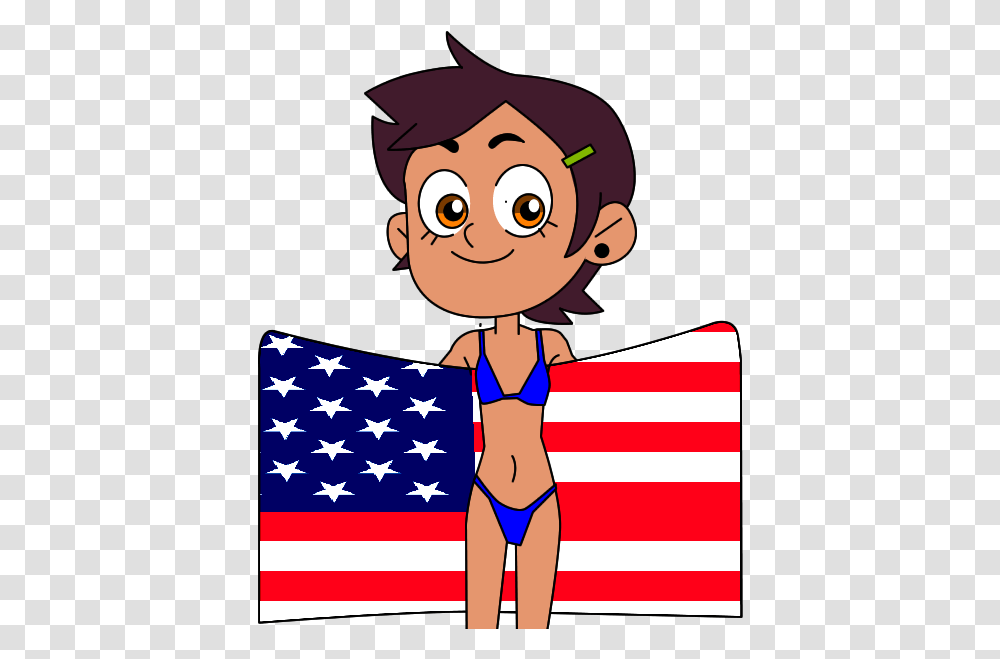 Luz The Owl House, Flag, American Flag, Poster Transparent Png
