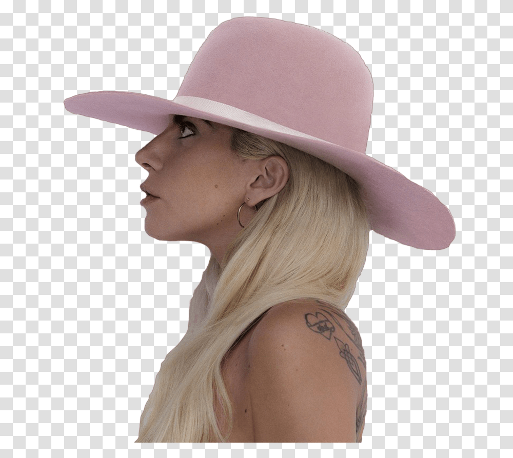 Lvxnirc Lady Gaga Joanne Hat, Apparel, Skin, Person Transparent Png