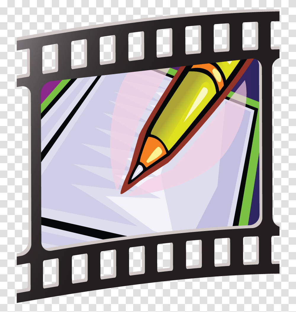 Lwritingframeclipart, Pencil Transparent Png