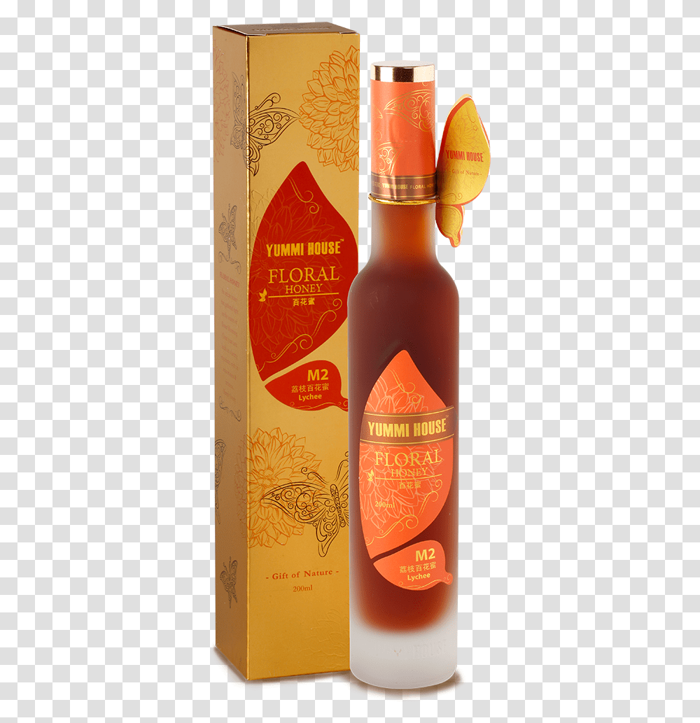 Lychee Floral HoneyTitle M2 Lychee Floral Honey Liqueur, Bottle, Beer, Alcohol, Beverage Transparent Png