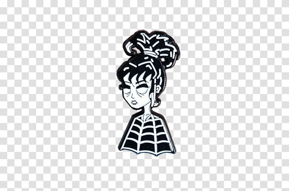 Lydia Deetz Beetlejuice Pin Shittty Stufff, Person, Drawing, Hand Transparent Png