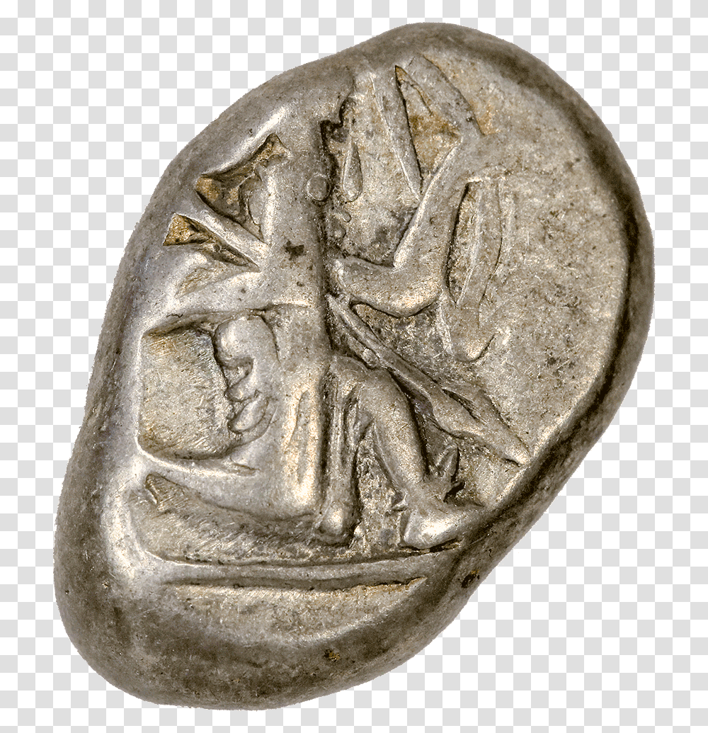 Lydia Under Persian Rule Ar Siglos C Artifact, Coin, Money, Nickel, Fungus Transparent Png
