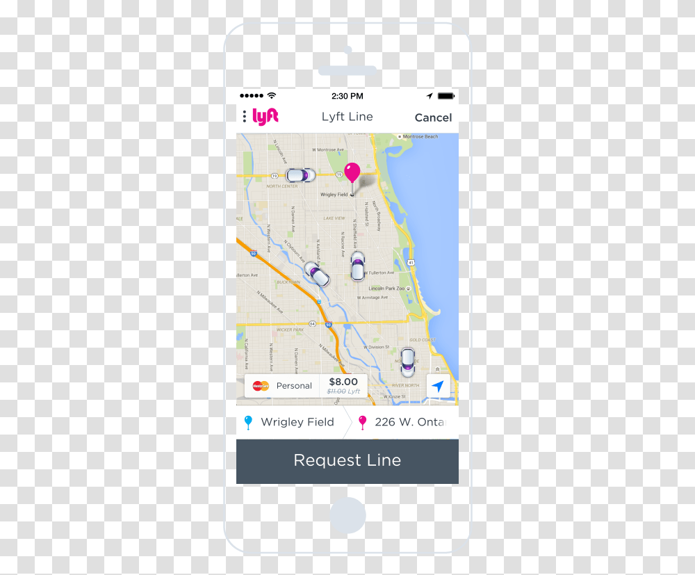 Lyft Mustache, GPS, Electronics, Mobile Phone, Cell Phone Transparent Png